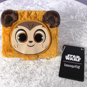 Loungefly Star Wars Wicket Plush Bifold Wallet Ewok NWT STWA0246